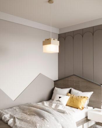 Brivvo Box Sarkıt Lamba – Renk Seçilebilir Modern Blok Tasarım